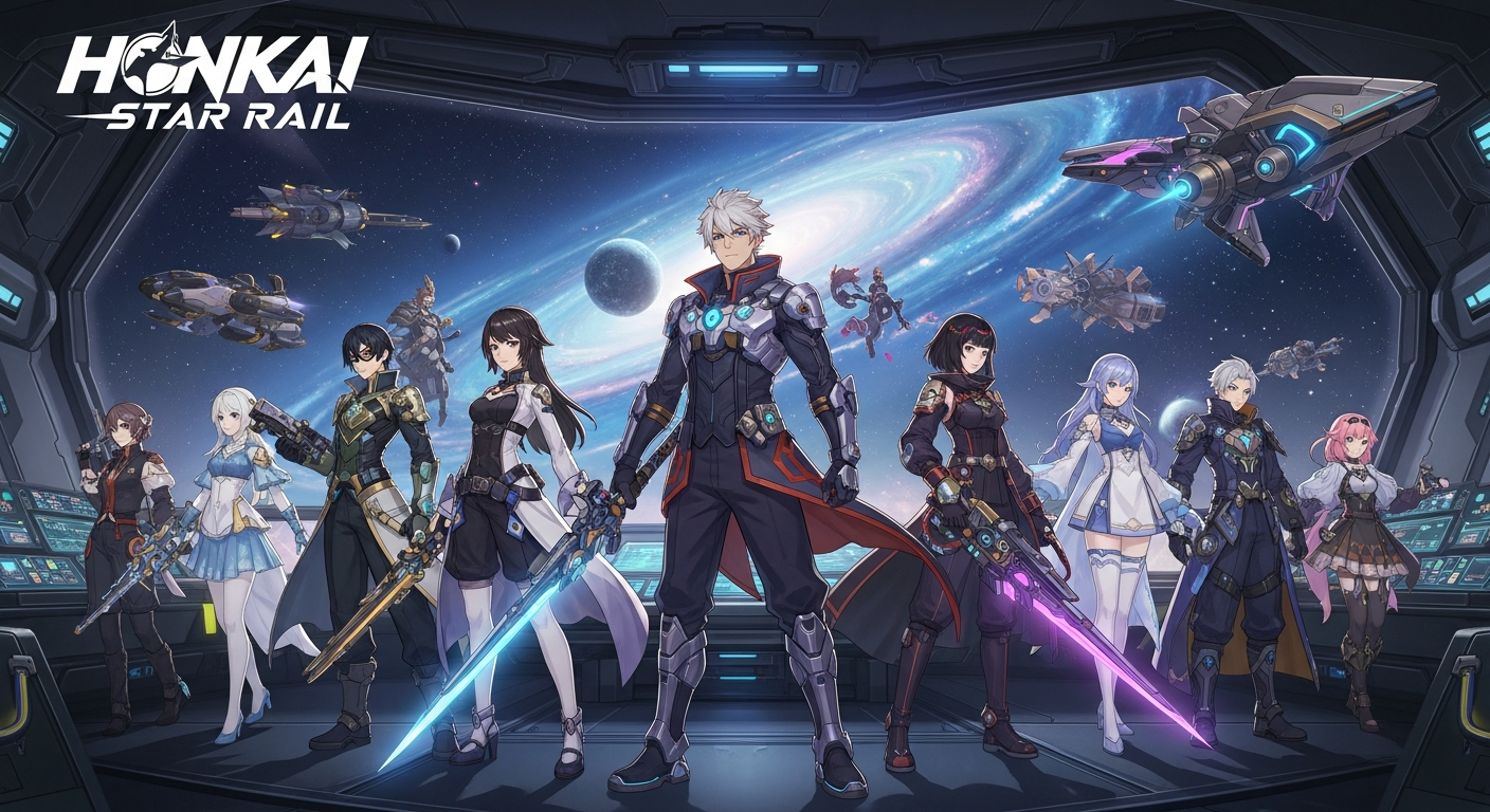 Embark on an Epic Space Fantasy RPG Adventure: Honkai: Star Rail Offers a Universe of Exploration, Tactical Combat, and Compelling Companions
